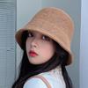 Blend Fisherman Hat For Women Winter Korean Style Sun Protection Casual Outdoor