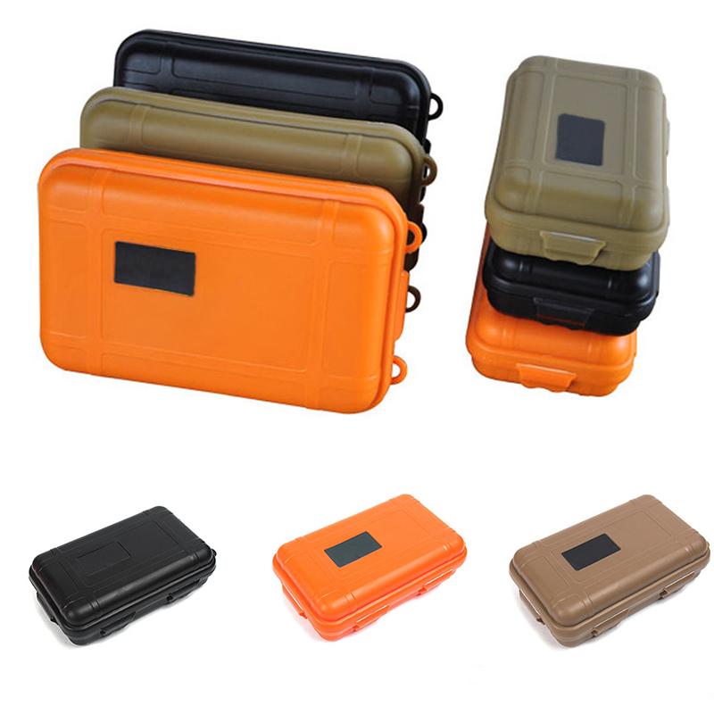 Universal Shockproof Waterproof Boxes Survival Airtight Case Holder For Storage Matches EDC Travel Sealed Containers Outdoor