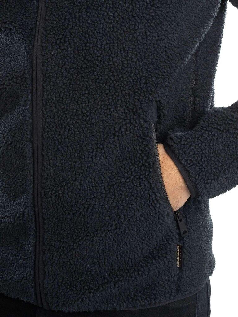 Winter Jacket Napapijri Fleece Jacket 'Tynik' Black