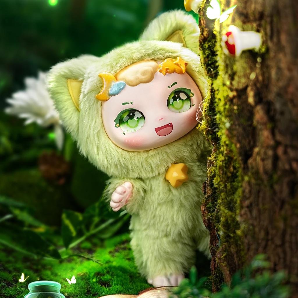 ICY Fortune Days Blind Box Weather Series Plush Toy, 1 Box, Approximately 17cm Tall, Made of Polyester, PVC, and ABS, Pre-painted, Gift