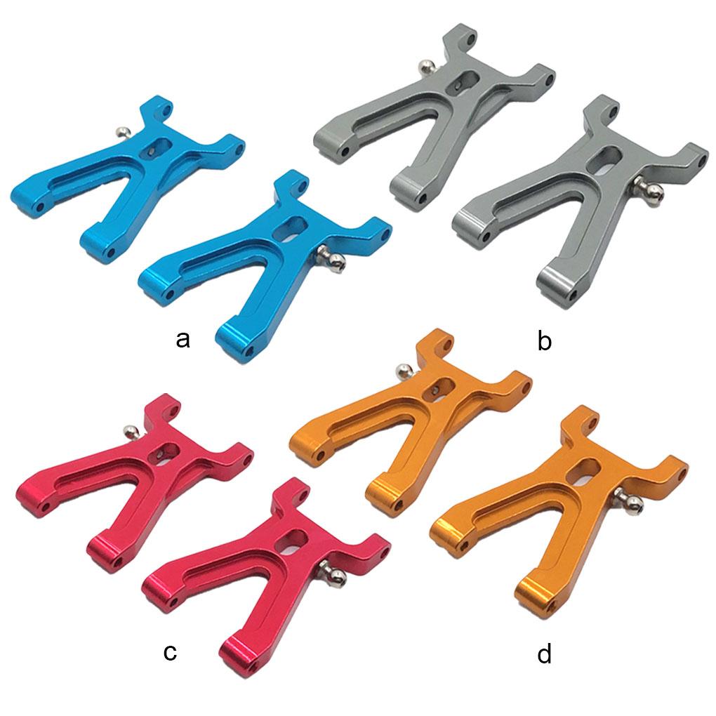 2 Pieces Remote Control Car Front Swing Arms Steering Gear Metal DIY Repair Tools Reinforcement Replacement for A949 A959