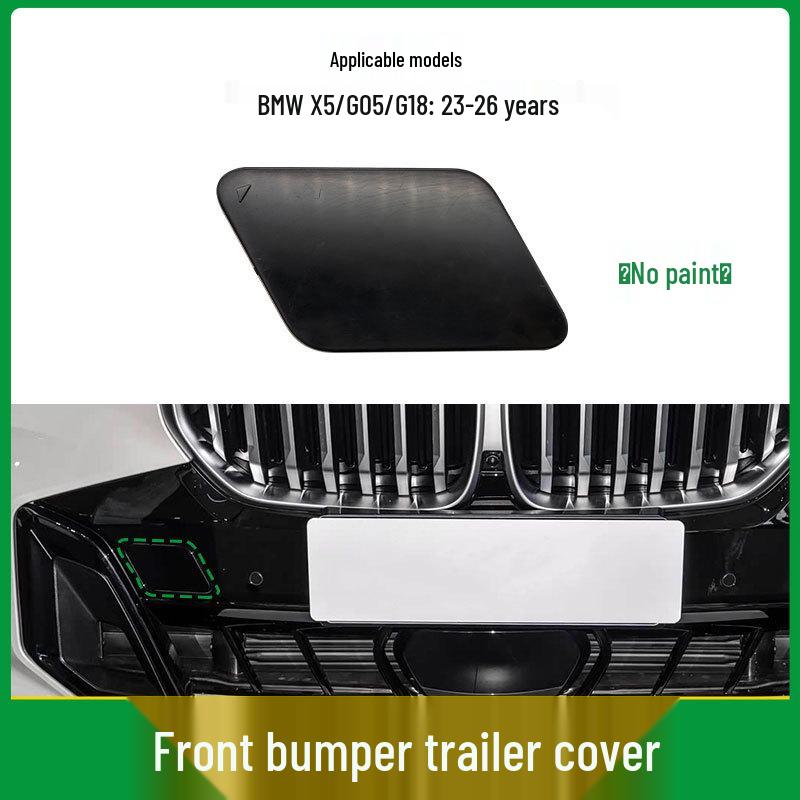 BMW X5 Front Bumper Tow Hook Hole Cover (G05 G18 LCI)