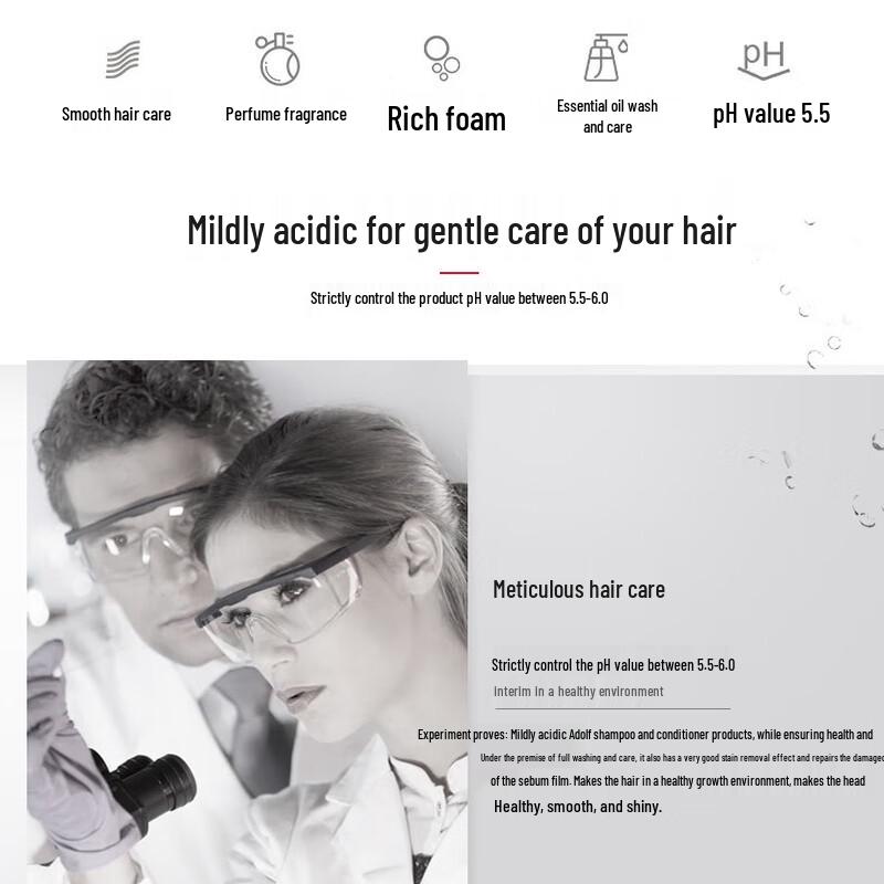 Adolph Plant Extract Smooth & Silky Nourishing Shampoo - 5 x 800g