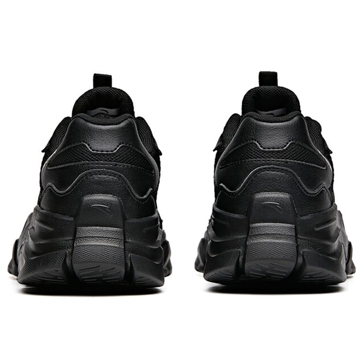 Anta Lifestyle Series Fabric Synthetic Leather Casual Retro Shock Absorbing Breathable Wear Resistant Non Slip Low Top Dad Shoes 912228827-2