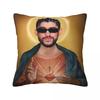Povlak na polštář Svatý Bad Bunny Měkký polyesterový potah na polštář Dekorativní povlak na polštář Domácí Drop Shipping 45X45cm