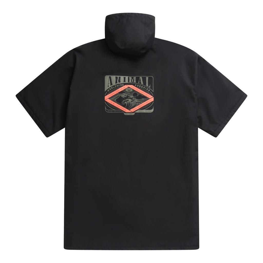 Animal Pánská parka Misty Recycled Fleece podšitá