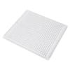 Quiltschablone Lineal 12,5x12,5 Zoll Acryl Transparent Zweifarbige Linie Multifunktionales Näh-Quiltstreifenlineal für
