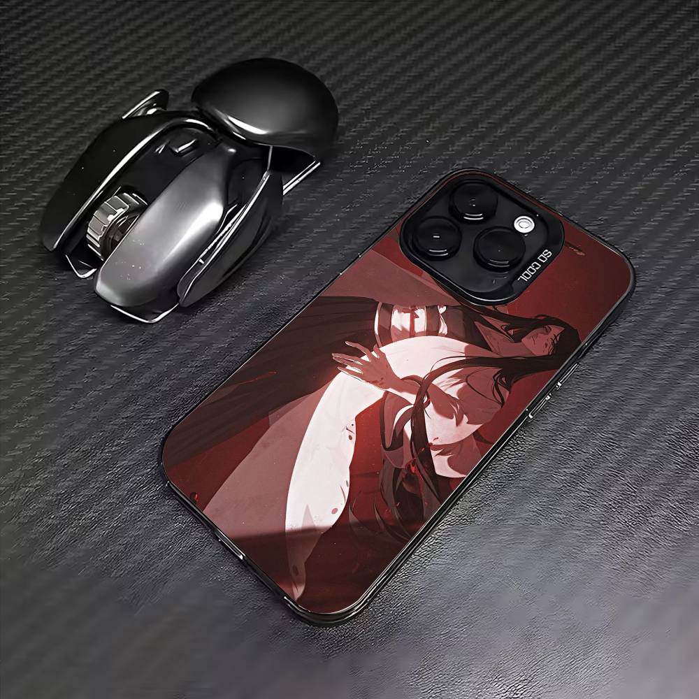 Etui Na Telefon Retsu Unohana B-Bleachs Dla iPhone17,16,15,14,13,12,11 Plus,Pro Max Kolorowe Posrebrzane Wewnętrzna Pokrywa