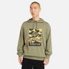 Timberland Men's Graphic Loopback Hoodie Sweatshirt, Cassel Earth, Size S (TB0A2PTV5901)
