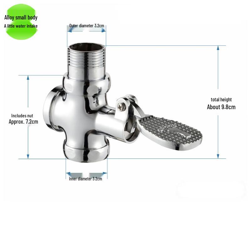 Jiong Huihuang Foot Pedal Toilet Delay Flush Valve