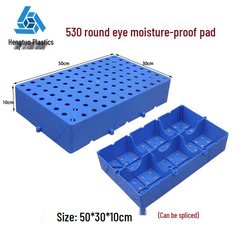 Moisture-Proof Interlocking Plastic Pallet Tray for Warehouse Storage