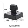 GT Photosensitive Rectangular Stamp Tool with Spring