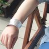Carmelo World Accessories Karen Silver Bangle for Women