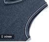 100% Wool V-Neck Knit Sweater Vest - Autumn 2025 Business Casual for Middle-aged Men