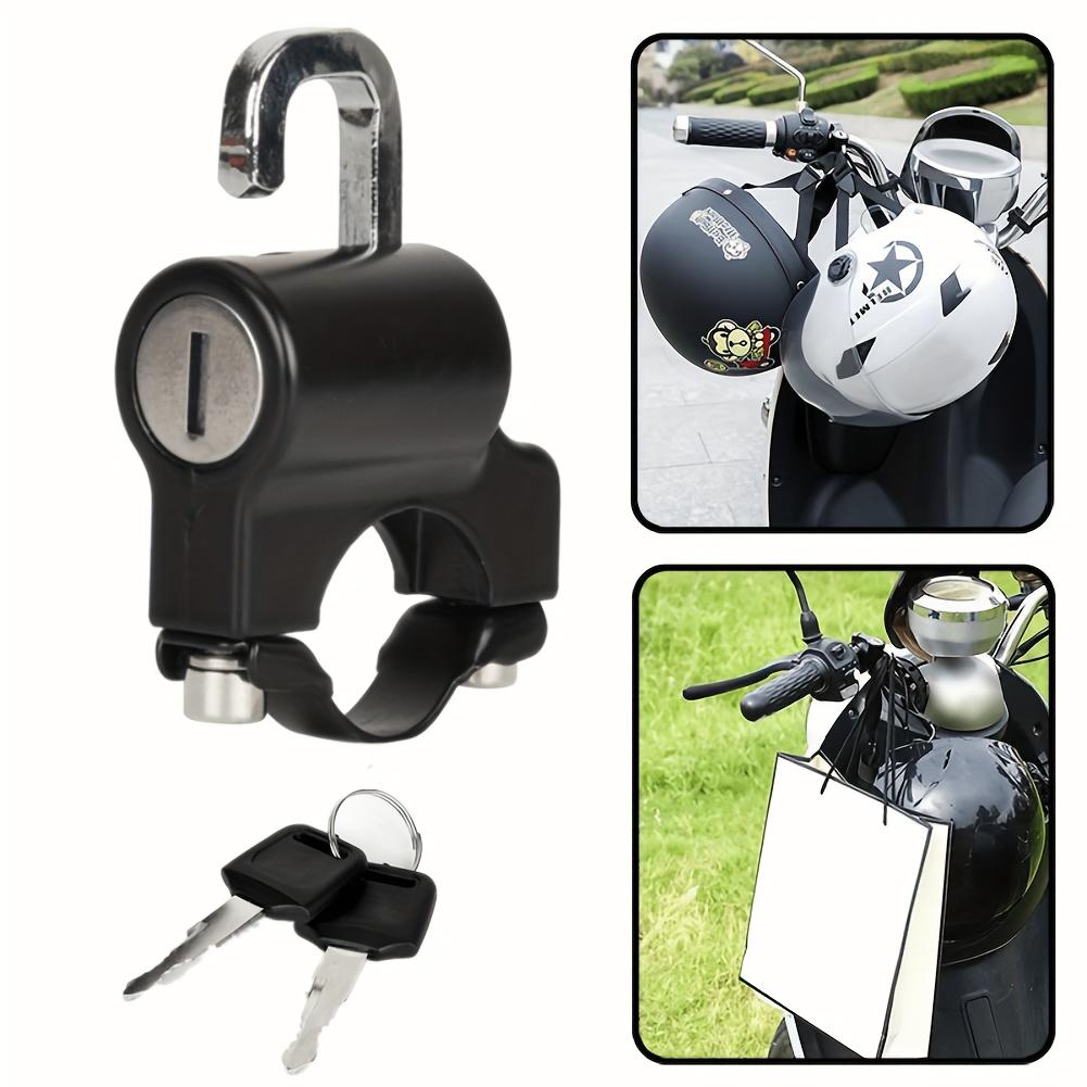 Universal Metal Motorcycle Helmet Lock, Anti-Theft Fixed Lock, Multi-Functional Electric Safety Motorcycle Accessory
