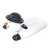 Inflatable Snow Tube with Handles Folding Snow Sled Winter Snow Sledding Toy Thicken Skiing Tubing for Outdoor Sledding