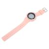 Kids Watch Waterproof Fashionable Luminous Alarm Multifunctional Electronic Watch for Outdoor Sports Light Pink