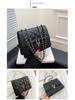 2025 Fashion Diamond Lattice Chain Shoulder Bag: Versatile Korean Crossbody for Commute
