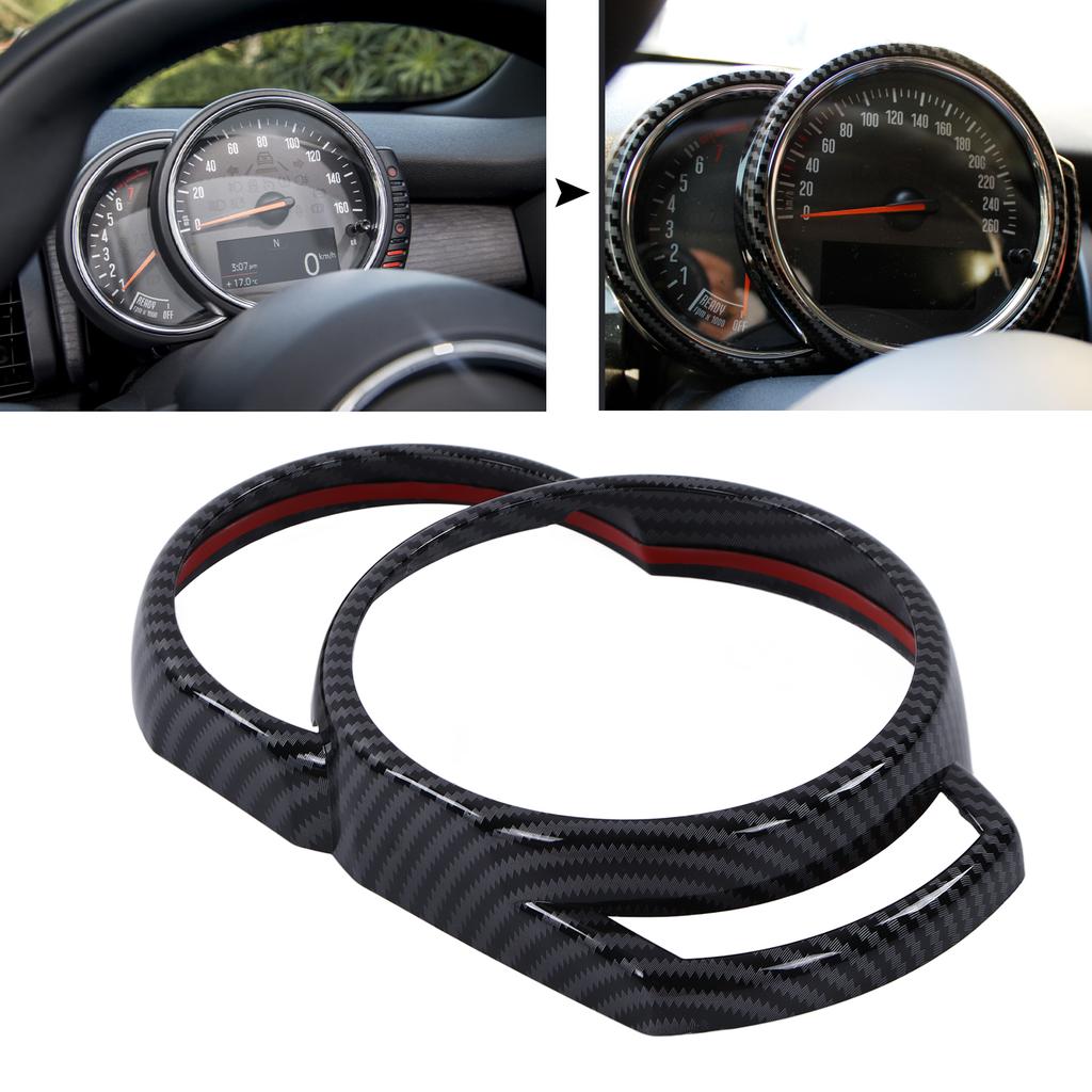 Carbon Fiber  Dashboard Panel Frame Cover Trim Replacement for Cooper Hatchback F54 F55 F56 F57 Dashboard Cover Trim