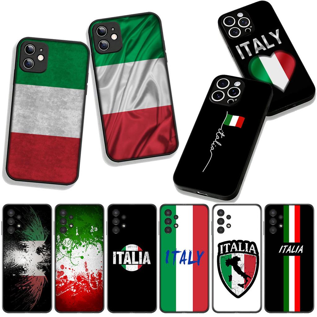Italy Italia National Flag for Samsung Galaxy A25 A37 A57 A12 A14 A31 A41 A50 A51 A70 A71 A72 A21S A04 M15 Note 20 9 8 10 Case