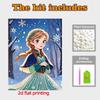 Disney Pearl Art Frozens Anna 5D DIY Pearl Picture Craft Kit Ideal Gift for Adults  Beginners | Creative Home Decor