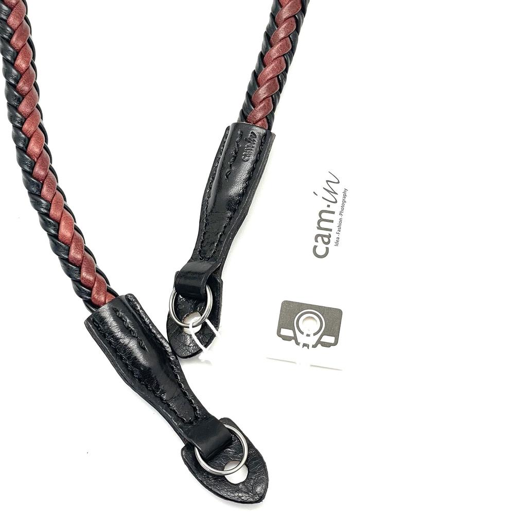Camin Camera Strap, 95cm, Black/Wine Red, LCS-042219