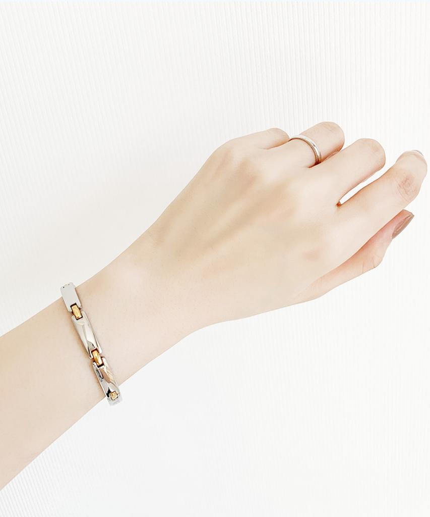 Sabona London 333 Lady Executive Silver Duet Magnet Bracelet
