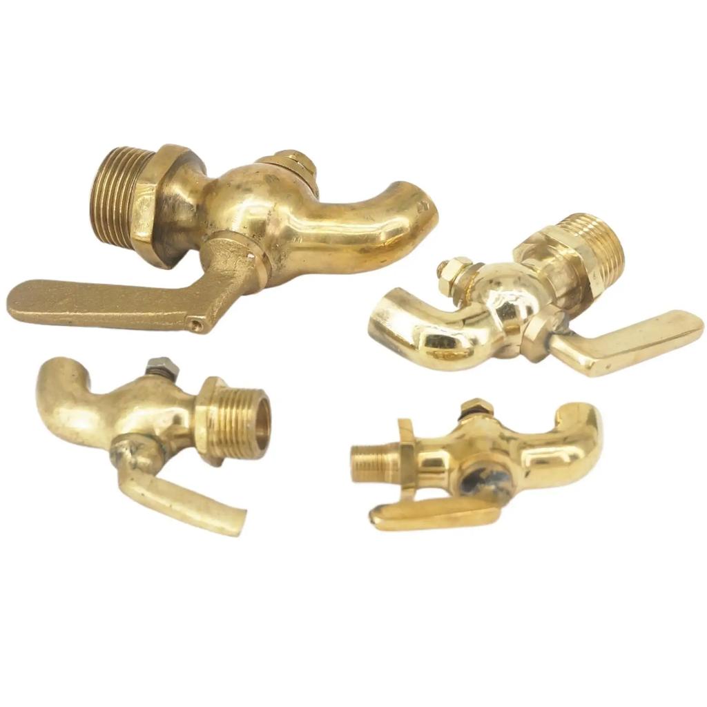 1/8" 1/4" 3/8" 1/2" BSP Male Bronze Brass Faucet Petcock Tap 0-80 Celsius Tea-furnace Water Boiler Insulation Barrel