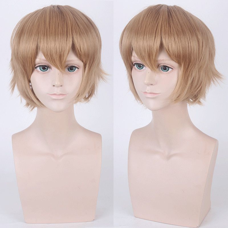 

Danganronpa Danganronpa Чихиро Фудзисаки Форменный костюм Косплей Костюм Комплект Полный Wig,28cm/11.02in