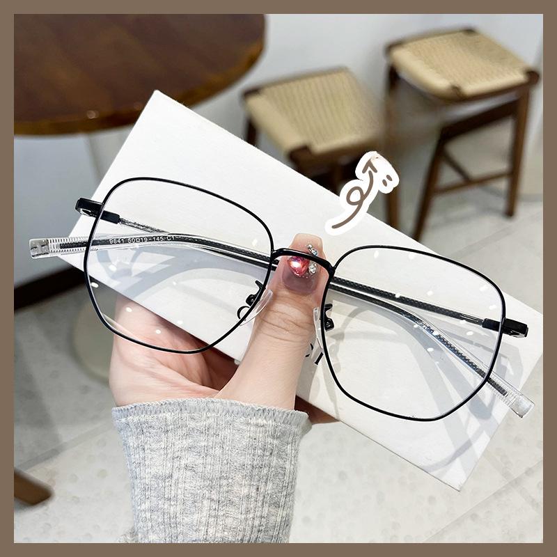 

Новые очки с защитой от Blu-ray, простые квадратные очки для близорукости для мужчин и женщин, тонкие очки Tik Tok, корейская оправа для очков -600