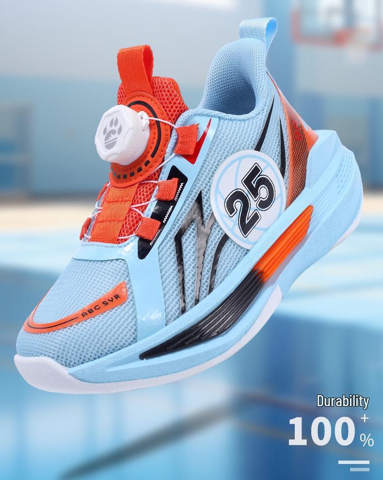 Boys' Mesh Breathable 2025 Running Shoes - Lightweight, Soft Sole, and Wear-Resistant for Casual Wear.