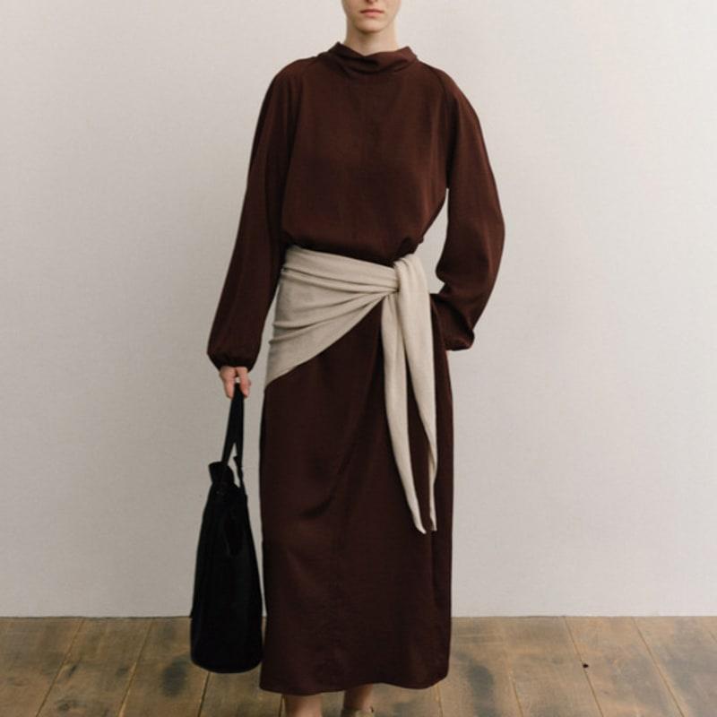 ovbeige SOFT CASH WOOL KNIT SHAWL_NUDE BEIGE