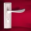 Aluminum Alloy Door Handle Type Lock Home Entry Lockset for Bedroom Bathroom Latch #1