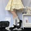 Summer Lace Socks Japanese Lolita Sweet Tube Socks Children's Black Cotton Lolita Calf Socks Tide