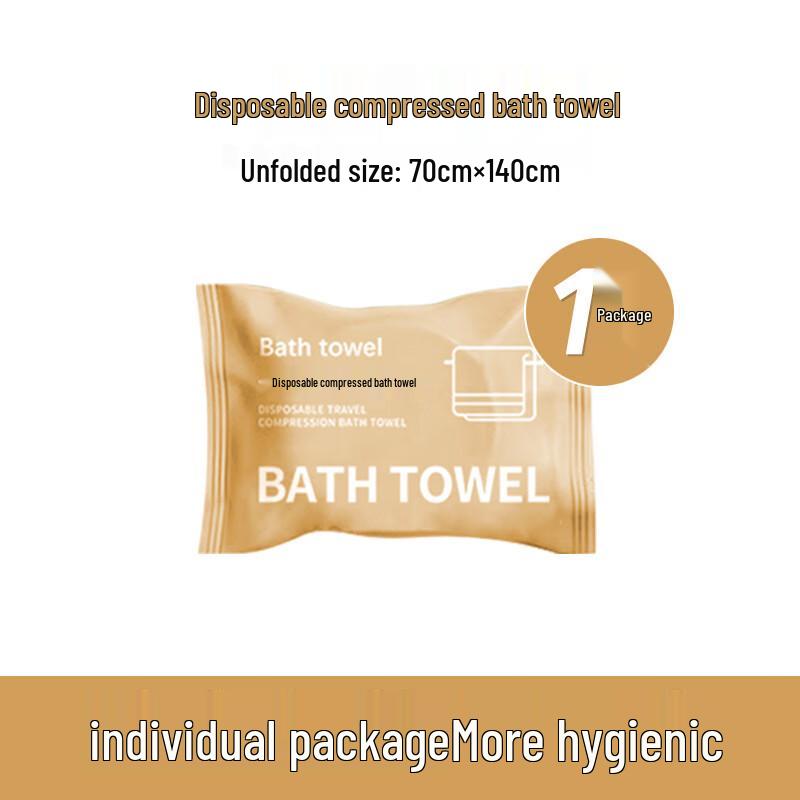 

Milin Portable Compressed Bath Towels 70x140cm