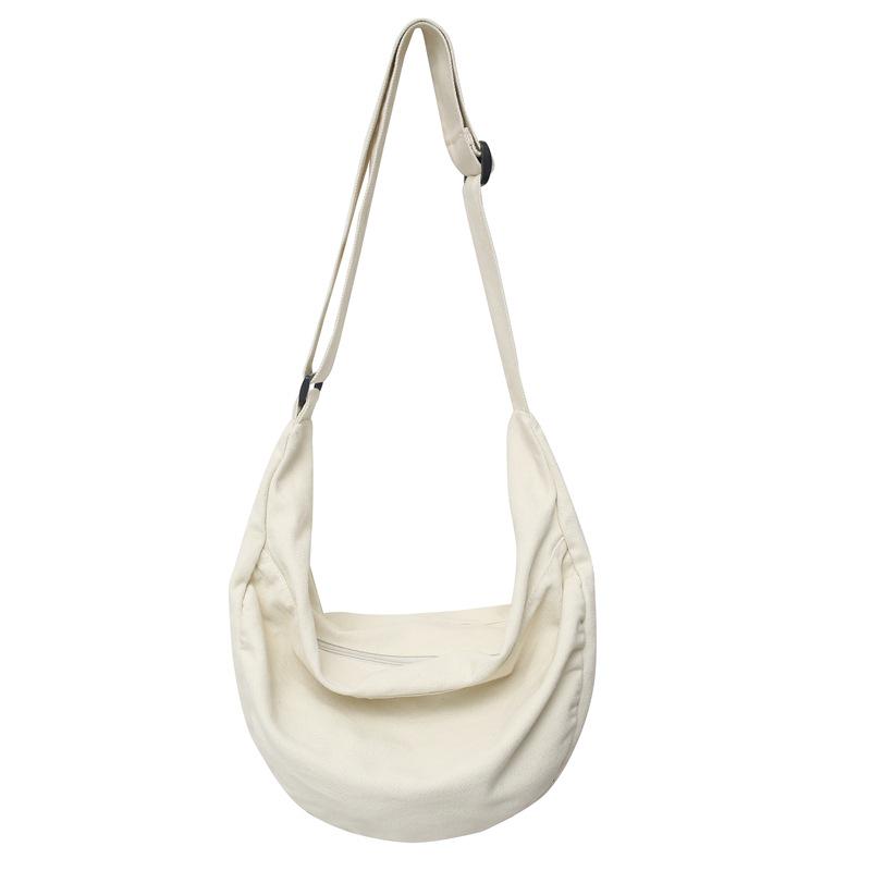 Korean Style Dumpling Bag: Unisex Large Capacity Crossbody for Students and Couples