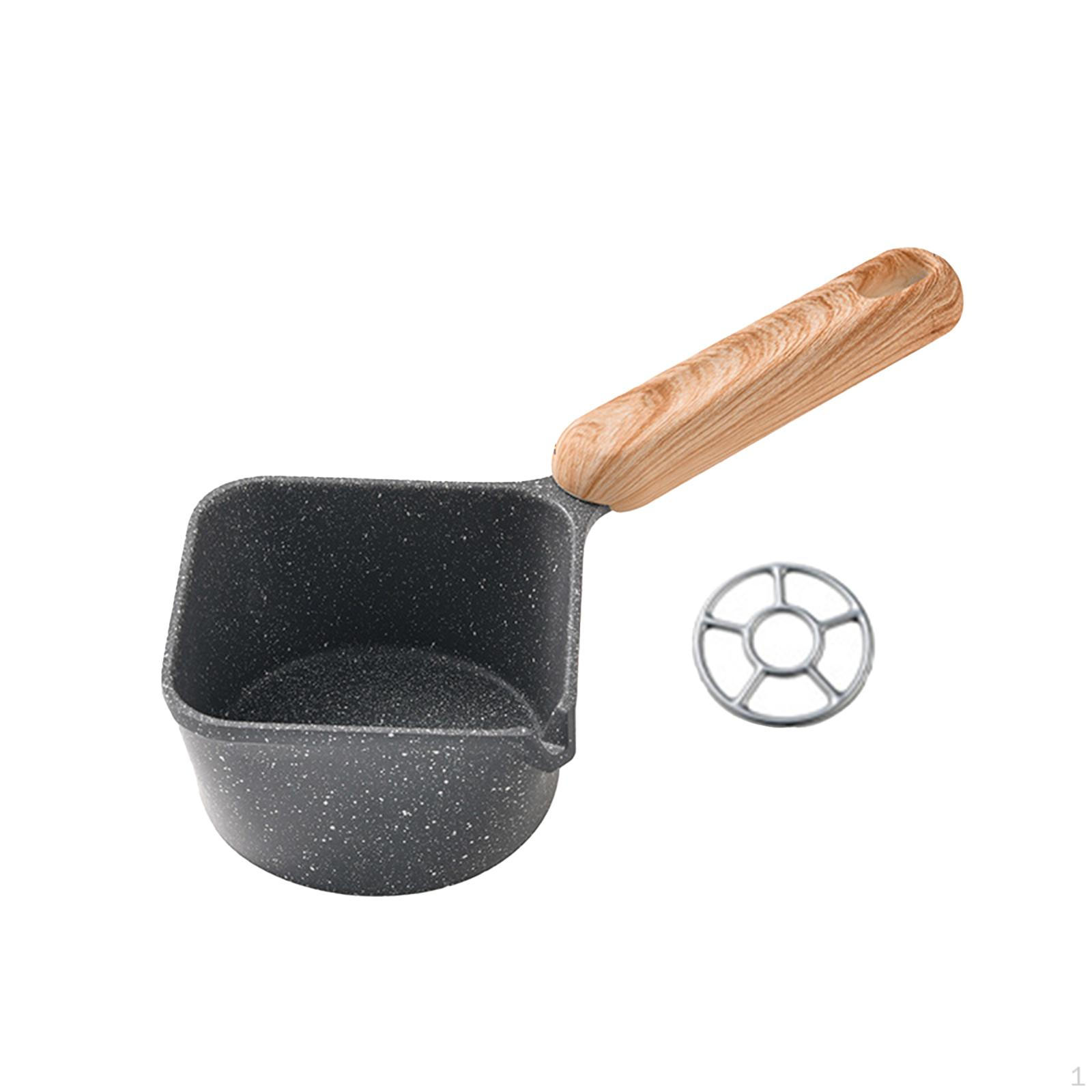 

Подогреватель масла, плавильный горшок, соусница, чашка, против ожогов, кофе и молоко, масло для приготовления пищи Gray with rack