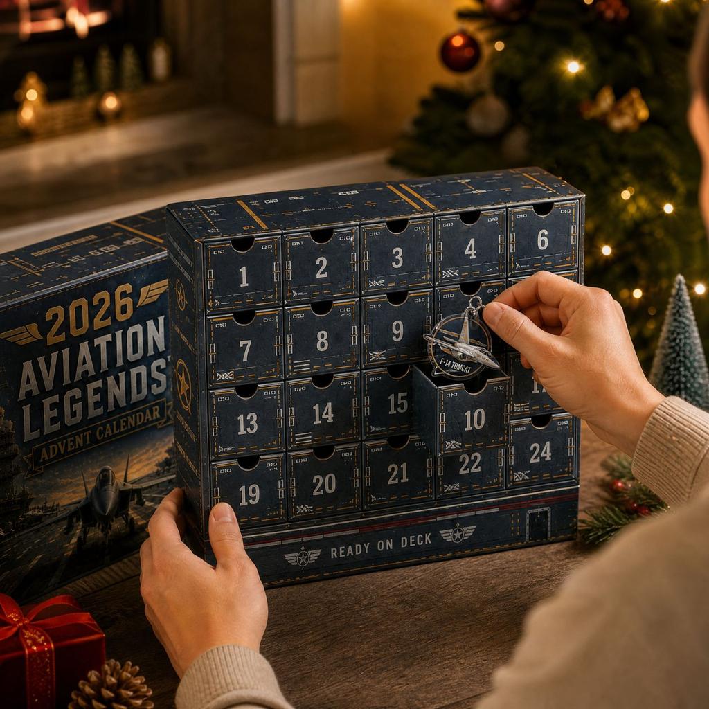 Advent Calendar for Aviation Enthusiasts – Aircraft Theme