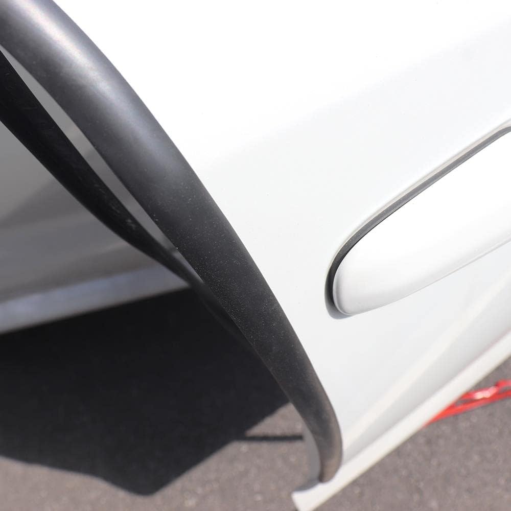 Automotive Door Edge Trim Molding Kit With Tape, L Shaped Lip Guard For Car Fenders, Running Boards, Camper Shells, Spas, Mirrors Edge And More,