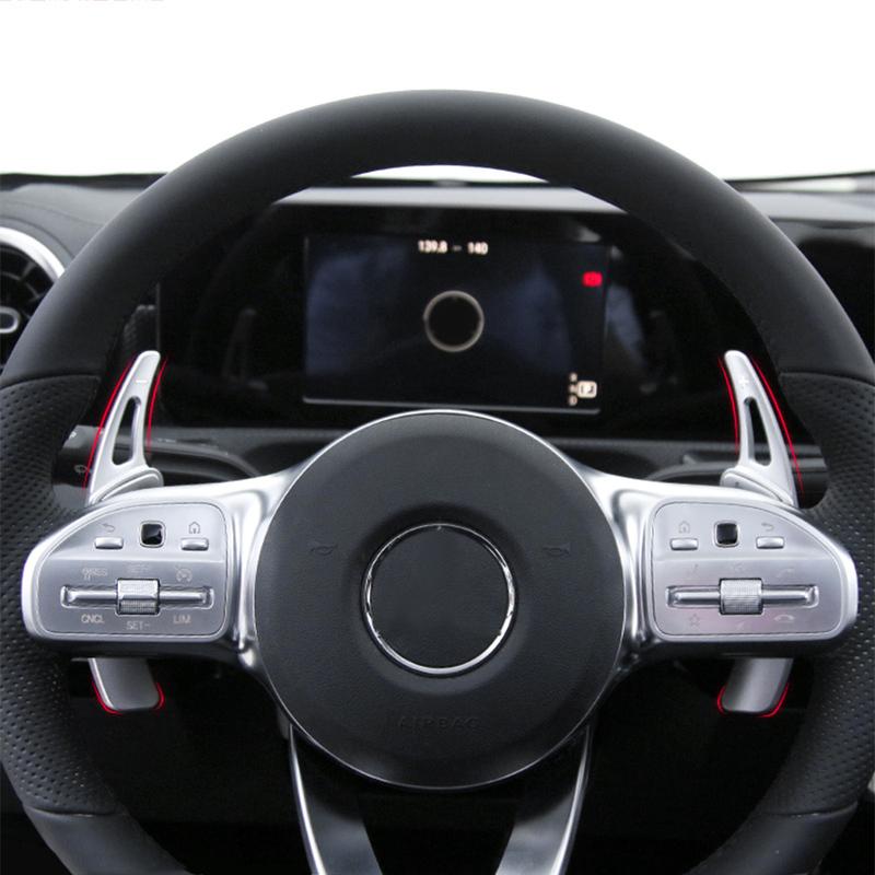 Schaltwippen für Mercedes-Benz A-Klasse W177 Limousine V177 MB A180 A180d A200 A250 - Auto Lenkradschaltwippen DSG Aufkleber