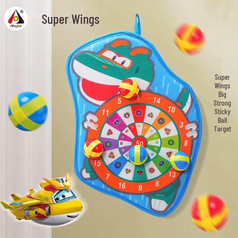 

Super Wings Kids’ Sticky Ball Dartboard Game