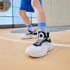 Anta Kids Airflow Comfortable Versatile Shock Absorbing Durable Low Top Basketball Shoes Kids Sneaker White Black A312421104-3