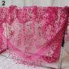 Lady Fashion Hollow Tassel Lace Rose Floral Scarf Triangle Shawl Wrap Gift
