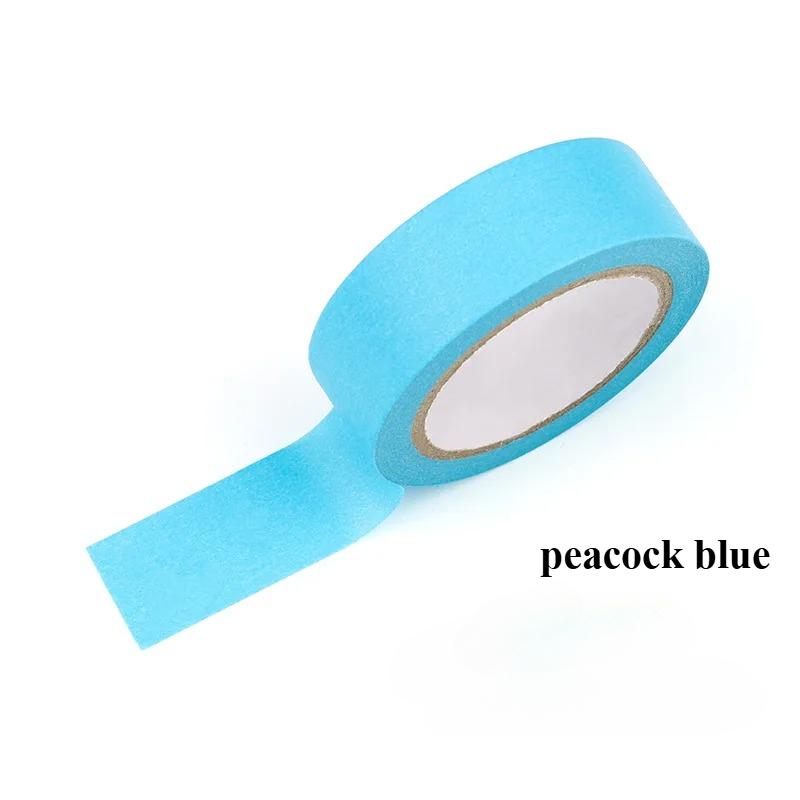 10 Color Candy Solid Color Rainbow Decorative Tape DIY Scrapbook School Office Supplies Journal Decoration DIY Creative