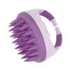 Hair Massager Soft Silicone Waterproof Manual Hair Massage Scalp Cleaning Anti Dandruff Shampoo Brush