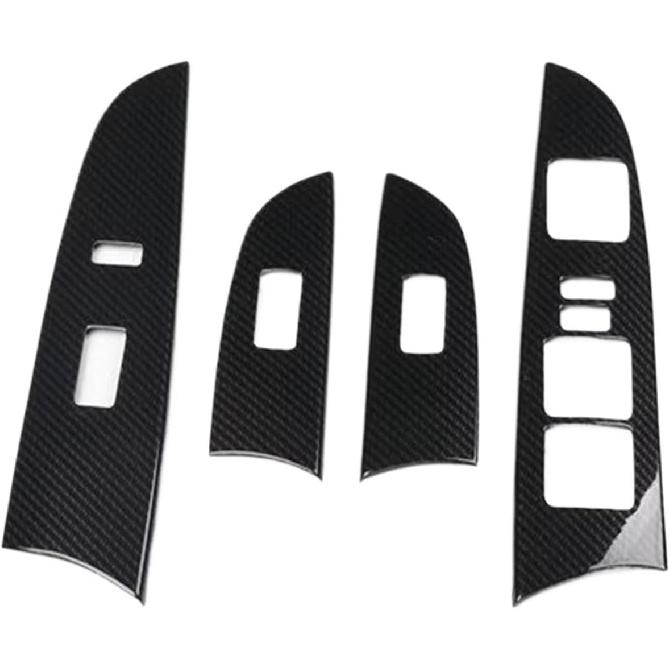 Car Interior ABS Carbon Fiber Car Trim Styling Compatible with Lexus IS250 IS300 2006-2011 Right Hand Drive Interior Stickers Moldings