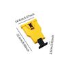 Kettensägenschärfer Kettensägenzubehör Universeller Kettensägenaufsatz mit Schleifsteinen für Rasen Garten Heimwerken Holzprojekt
