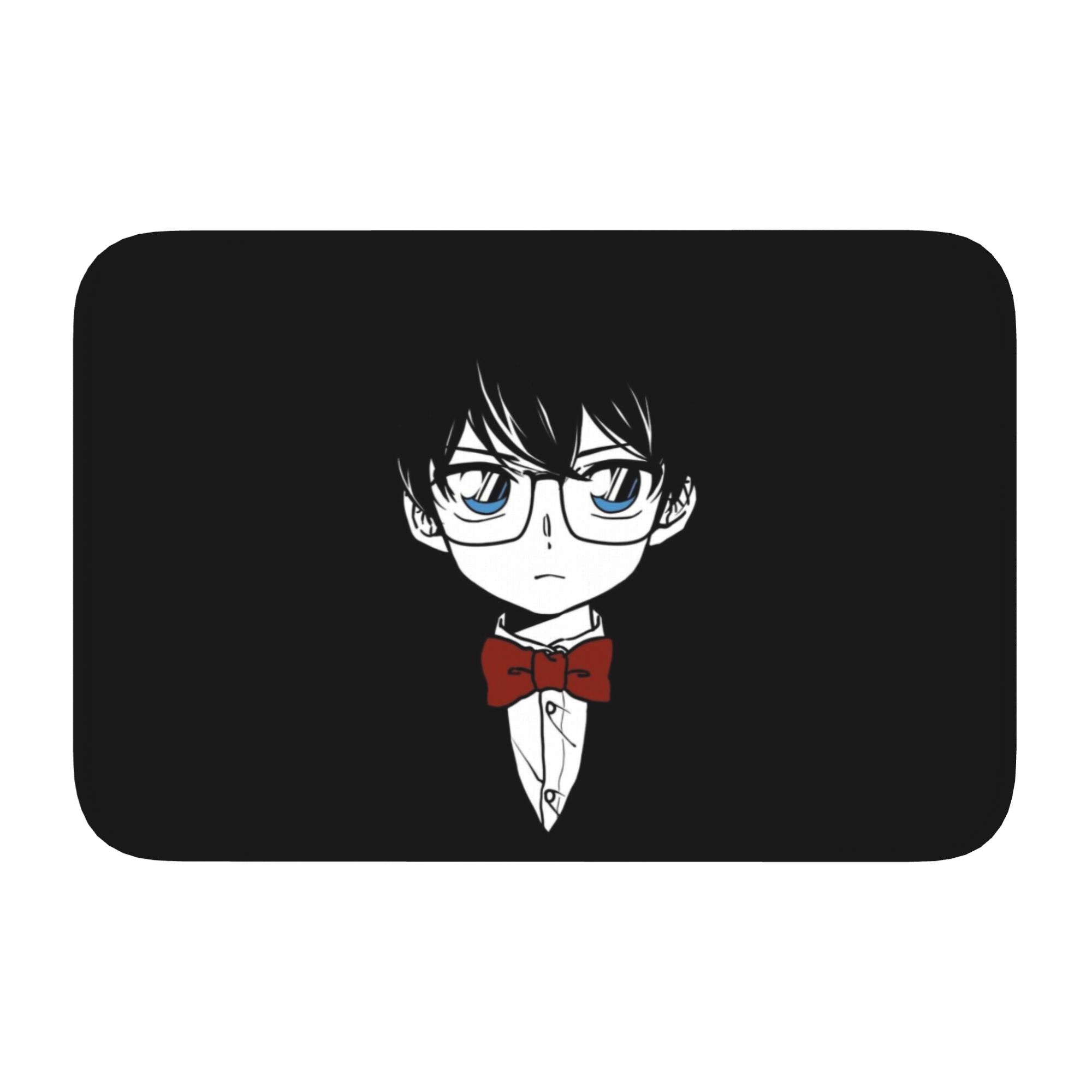 

Funny Detectived Anime Conan Doormat Anti-Slip Bath Welcome Mat Living Room Door Floor Entrance Carpet Rug Footpad 60cm x 90cm