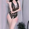 Sexy Lace Bodysuit with Neck Free To Take Off, Small Chest Temptation Pajamas