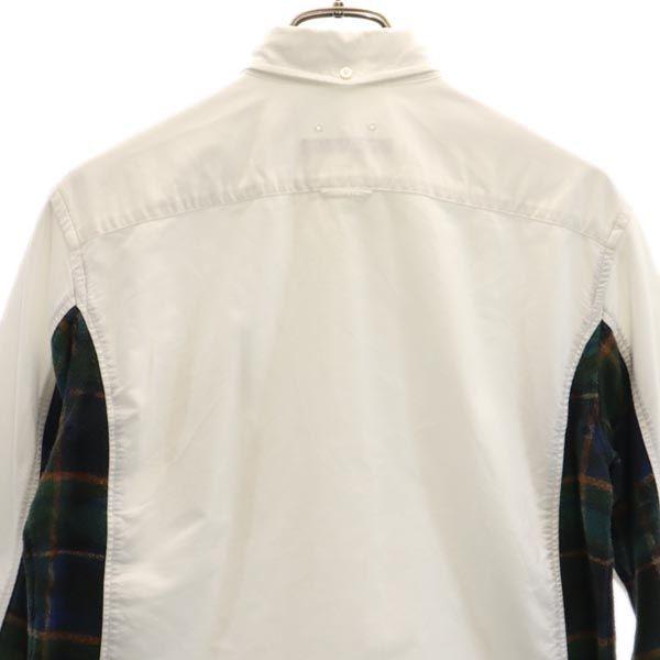 SOPHNET. made in Japan Check switching Long sleeve Button down shirt M Men's Used